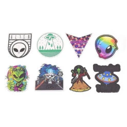 25 Stickers Extraterrestre Pour Vélo -Mon Univers Velo Magasin 25 stickers extraterrestre pour velo 2
