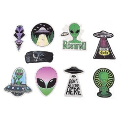 25 Stickers Extraterrestre Pour Vélo -Mon Univers Velo Magasin 25 stickers extraterrestre pour velo 4