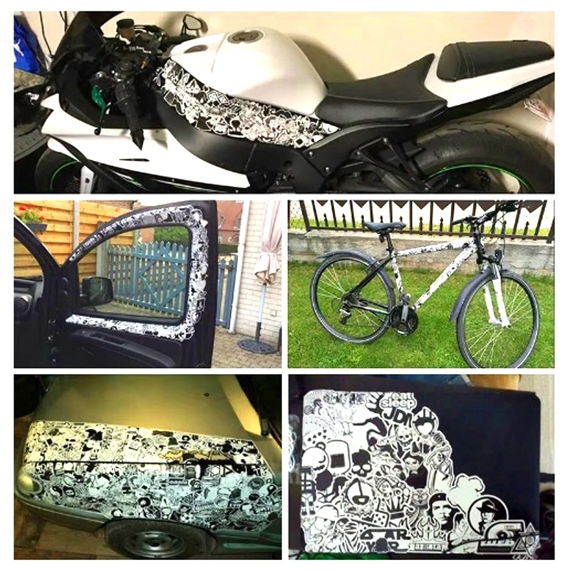 50 Autocollants Artistes De Musique à Coller Sur Cadre De Vélo 4 50 Autocollants Artistes De Musique à Coller Sur Cadre De Vélo – Image 4