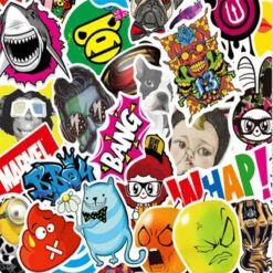 50 Autocollants Originaux Pour Cadre De Vélo -Mon Univers Velo Magasin 50 autocollants originaux pour cadre de velo 1