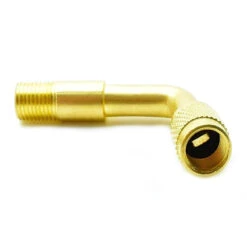Adaptateur Coudé Avec Bouchon Pour Valve Schrader De Vélo -Mon Univers Velo Magasin adaptateur coude avec bouchon pour valve schrader de velo 5