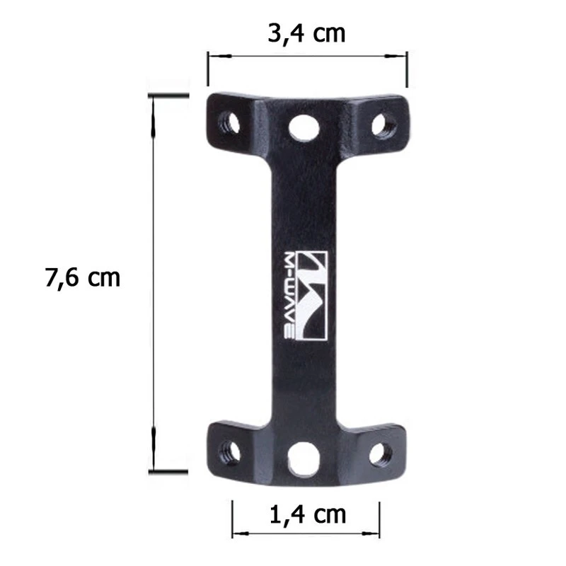 M-Wave Adaptateur Double Porte-bidon Pour Vélo 3 M-Wave Adaptateur Double Porte-bidon Pour Vélo – Image 3