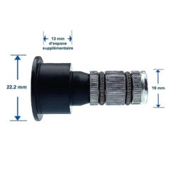 Adaptateur Ergotec - Montage Rétroviseur Embout De Guidon -Mon Univers Velo Magasin adaptateur ergotec montage retroviseur embout de guidon 4