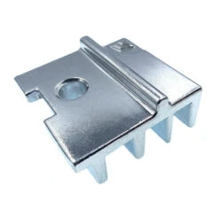 Adapteur Plaque Pour Béquille Double Argent Hebie -Mon Univers Velo Magasin adapteur plaque pour bequille double argent hebie 2