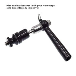 Antivol Pour Selle Et Roue Contre Le Vol Du Vélo -Mon Univers Velo Magasin antivol pour selle et roue contre le vol du velo 2