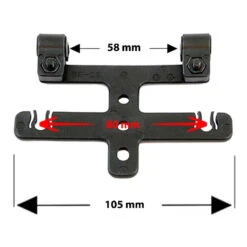 Attache Pour Porte-bagage Arrière De Vélo Pour Fixation Feu 6 Attache Pour Porte-bagage Arrière De Vélo Pour Fixation Feu -Mon Univers Velo Magasin attache pour porte bagage arriere de velo pour fixation feu 1 2