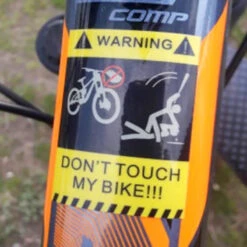 Autocollant De Cadre Vélo VTT 3D Résistant Aux Rayures -Mon Univers Velo Magasin autocollant de cadre velo vtt 3d resistant aux rayures 4