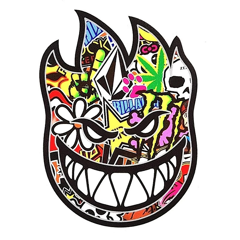 Autocollant FLAMME Pour Décorer La Bicyclette 1 Autocollant FLAMME Pour Décorer La Bicyclette