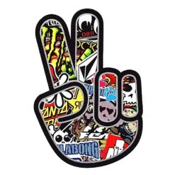 Autocollant SALUT Du MOTARD à Vélo