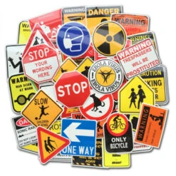 Autocollants Avertissement De DANGER Pour Personnalisation Vélo -Mon Univers Velo Magasin autocollants avertissement de danger pour personnalisation velo 4