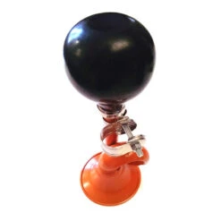 Avertisseur Sonore Trompette Pour Vélo - Orange -Mon Univers Velo Magasin avertisseur sonore trompette pour velo orange 3