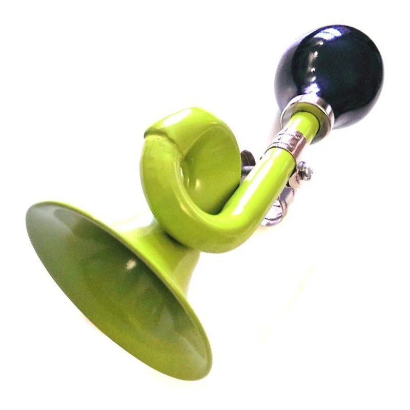 Messingschlager Avertisseur Sonore Trompette Pour Vélo - Vert 3 Messingschlager Avertisseur Sonore Trompette Pour Vélo - Vert – Image 3