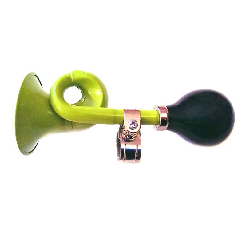 Messingschlager Avertisseur Sonore Trompette Pour Vélo - Vert 1 Messingschlager Avertisseur Sonore Trompette Pour Vélo - Vert