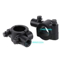 Bague De Fixation En Aluminium Pour Rétroviseur Vélo -Mon Univers Velo Magasin bague de fixation en aluminium pour retroviseur velo 2