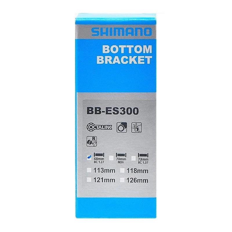 Boitier De Pédalier Shimano BB-ES300 Octalink BSA 68mm 2 Boitier De Pédalier Shimano BB-ES300 Octalink BSA 68mm – Image 2