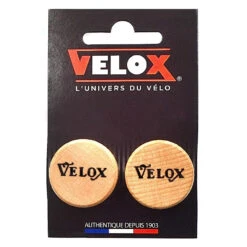 Velox Bouchon De Cintre Route à Emboiter Vintage Bois Et Liege (Paire) -Mon Univers Velo Magasin bouchon de cintre route a emboiter vintage bois et liege paire 3