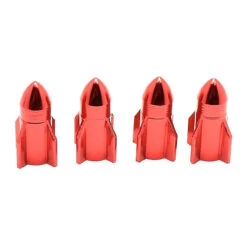 Bouchon De Valve Missile Rouge En Aluminium - Par 4 6 Bouchon De Valve Missile Rouge En Aluminium - Par 4 -Mon Univers Velo Magasin bouchon de valve missile rouge en aluminium par 4 2
