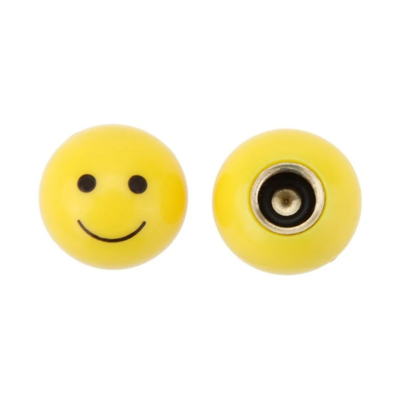 Bouchon De Valve Pour Vélo - Smiley 1 Bouchon De Valve Pour Vélo - Smiley