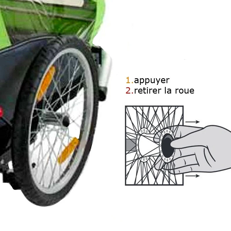 Bouchon Roue 20 Pouces Pour Remorque Vélo Croozer 2 Bouchon Roue 20 Pouces Pour Remorque Vélo Croozer – Image 2
