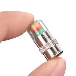 Bouchon Valve Pneu Voiture Argent 2.4 Bar Pression -Mon Univers Velo Magasin bouchon valve pneu voiture argent 24 bar pression 1 2