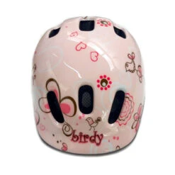 POLISPORT Casque Enfant BIRDY Pink 44 - 48 Cm -Mon Univers Velo Magasin casque enfant birdy pink 44 48 cm 2