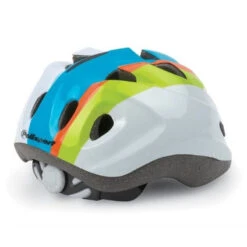 Casque Vélo Enfant Arc-en-ciel - Polisport -Mon Univers Velo Magasin casque velo enfant arc en ciel polisport 2