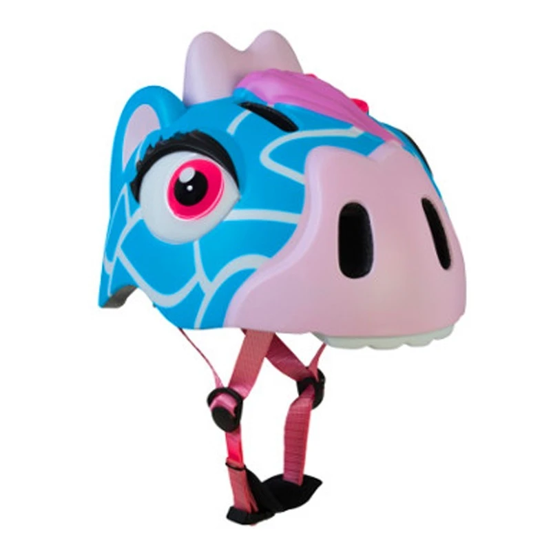 Casque Vélo Enfant Girafe Bleue Crazy Safety 1 Casque Vélo Enfant Girafe Bleue Crazy Safety