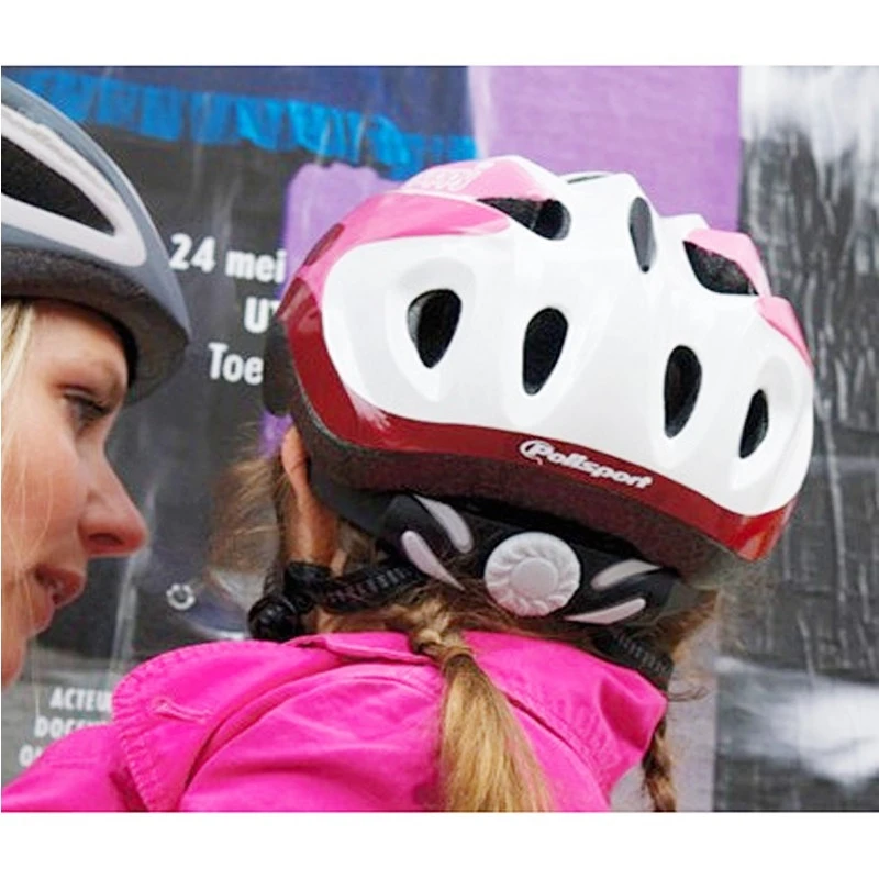 Casque Vélo Enfant Guppy Rose XS Polisport 3 Casque Vélo Enfant Guppy Rose XS Polisport – Image 3