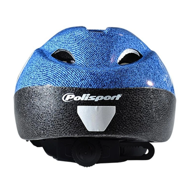 Casques Bleu Jeans Enfant Polisport Pour Cyclisme 2 Casques Bleu Jeans Enfant Polisport Pour Cyclisme – Image 2