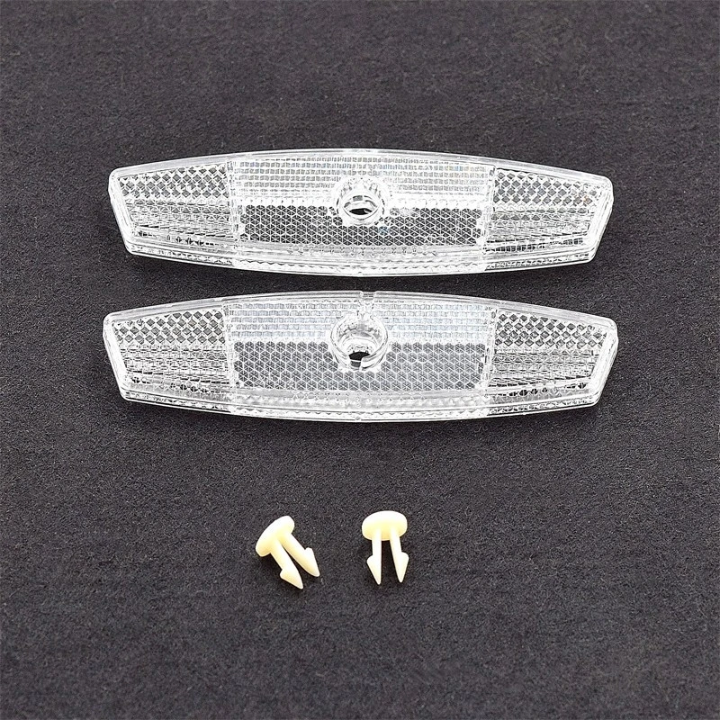 Catadioptres Blanc Pour Roue De Vélo 1 Catadioptres Blanc Pour Roue De Vélo