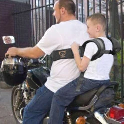 Ceinture De Sécurité Enfant Pour Vélo, Moto, Scooter -Mon Univers Velo Magasin ceinture de securite enfant pour velo moto scooter 2