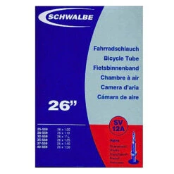 Chambre à Air Valve Presta Pour Vélo 26 X 1.00 - 1.50 Schwalbe -Mon Univers Velo Magasin chambre a air valve presta pour velo 26 x 100 150 schwalbe 2
