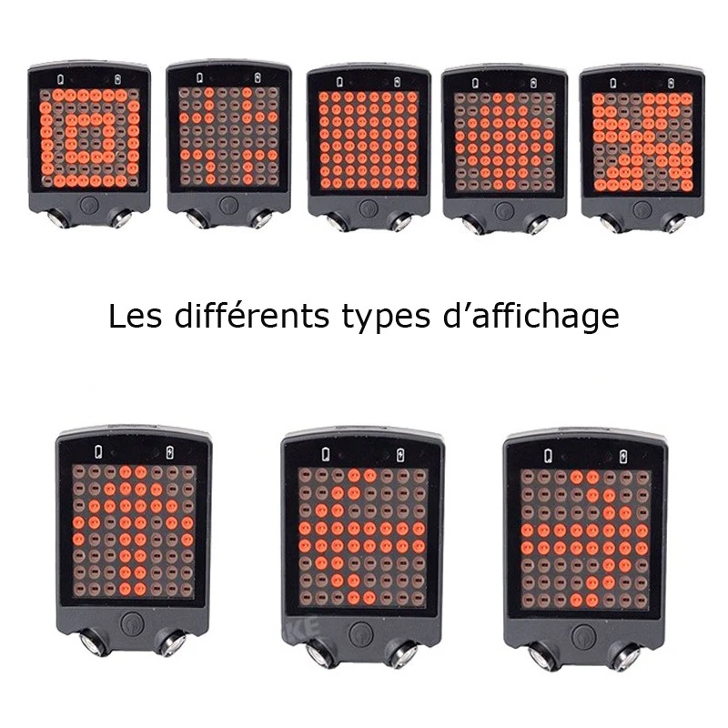 Clignotant Haute Luminosité Avec Télécommande Sans Fil Pour Vélo 4 Clignotant Haute Luminosité Avec Télécommande Sans Fil Pour Vélo – Image 4