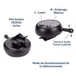 Clignotant Haute Luminosité Avec Télécommande Sans Fil Pour Vélo 10 Clignotant Haute Luminosité Avec Télécommande Sans Fil Pour Vélo -Mon Univers Velo Magasin clignotant haute luminosite avec telecommande sans fil pour velo 4