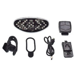 Clignotant Pour Vélo Pour Indiquer Sa Direction Rechargeable USB 8 Clignotant Pour Vélo Pour Indiquer Sa Direction Rechargeable USB -Mon Univers Velo Magasin clignotant pour velo pour indiquer sa direction rechargeable usb 2