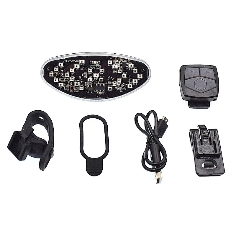 Clignotant Pour Vélo Pour Indiquer Sa Direction Rechargeable USB 3 Clignotant Pour Vélo Pour Indiquer Sa Direction Rechargeable USB – Image 3