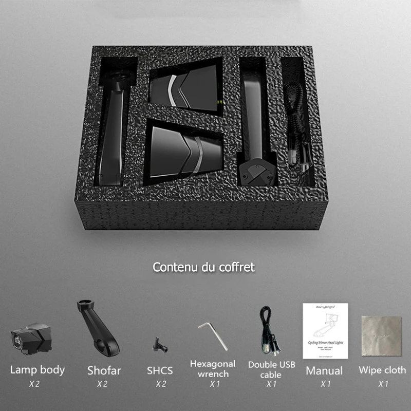 Clignotants à LED Avec Rétroviseurs Intégrés Pour Vélo 3 Clignotants à LED Avec Rétroviseurs Intégrés Pour Vélo – Image 3