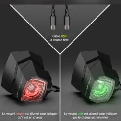 Clignotants à LED Avec Rétroviseurs Intégrés Pour Vélo 10 Clignotants à LED Avec Rétroviseurs Intégrés Pour Vélo -Mon Univers Velo Magasin clignotants a led avec retroviseurs integres pour velo 4