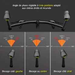 Clignotants à LED Avec Rétroviseurs Intégrés Pour Vélo 11 Clignotants à LED Avec Rétroviseurs Intégrés Pour Vélo -Mon Univers Velo Magasin clignotants a led avec retroviseurs integres pour velo 5