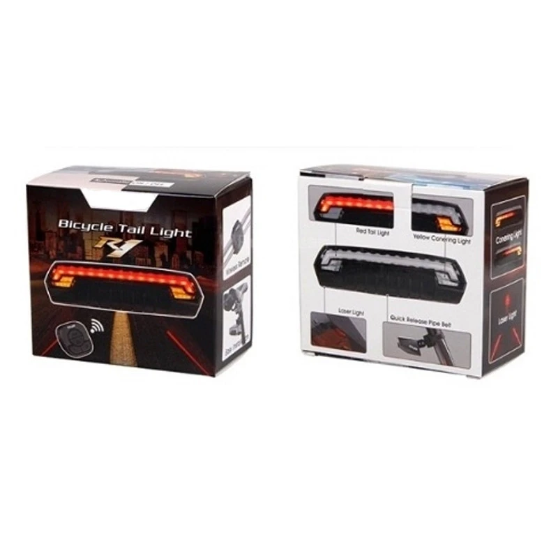 Clignotants LED Faisceau Laser USB Pour Vélo 2 Clignotants LED Faisceau Laser USB Pour Vélo – Image 2