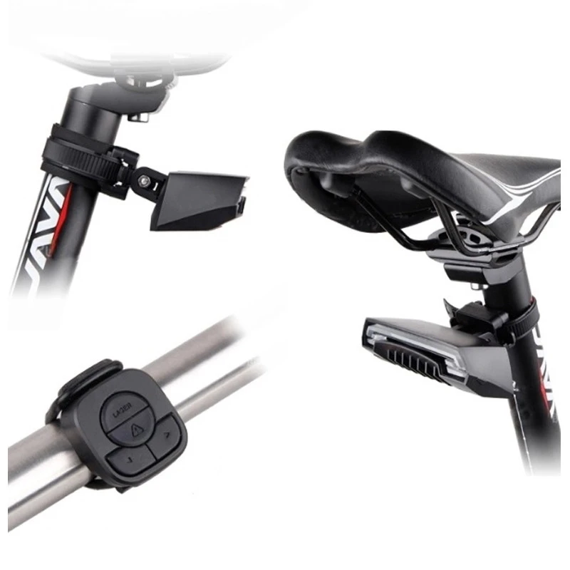 Clignotants LED Faisceau Laser USB Pour Vélo 6 Clignotants LED Faisceau Laser USB Pour Vélo – Image 6