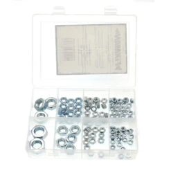 Coffret D'écrous Hexagonaux Galvanisés 5 Coffret D'écrous Hexagonaux Galvanisés -Mon Univers Velo Magasin coffret d ecrous hexagonaux galvanises 2