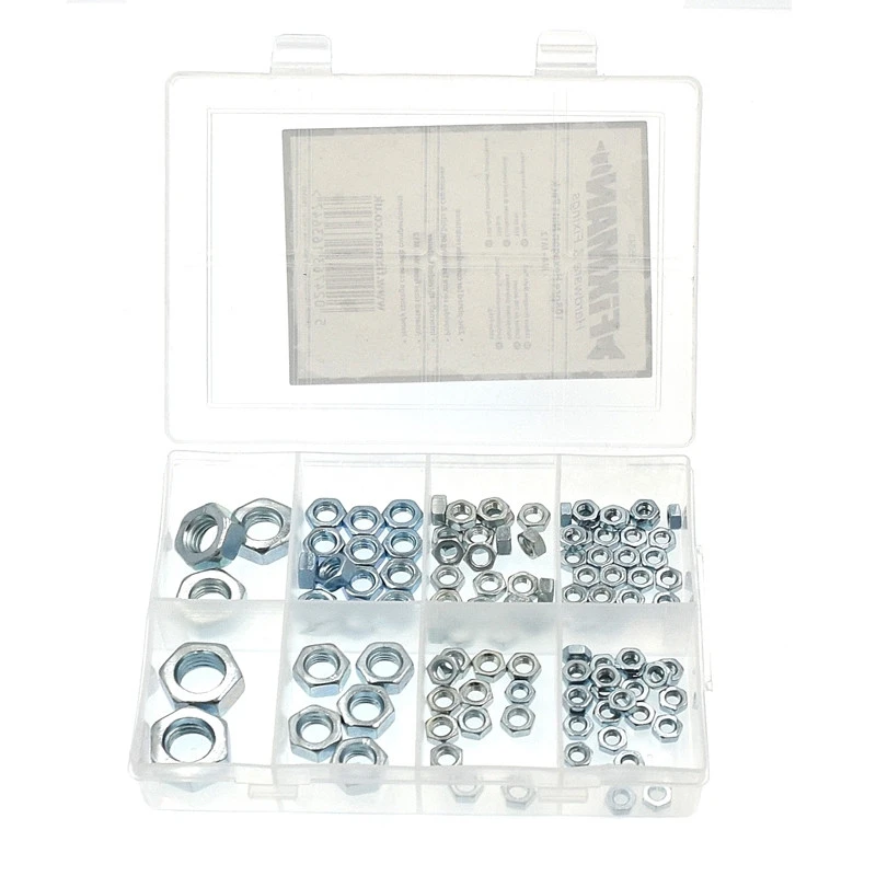 Coffret D'écrous Hexagonaux Galvanisés 3 Coffret D'écrous Hexagonaux Galvanisés – Image 3