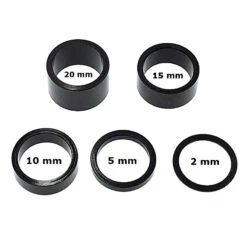 Coffret Entretoise Direction ALU Noir 1"1/8-28.6 Extérieur - 24 Pièces 5 Coffret Entretoise Direction ALU Noir 1"1/8-28.6 Extérieur - 24 Pièces -Mon Univers Velo Magasin coffret entretoise direction alu noir 11 8 286 exterieur 24 pieces 2