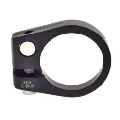 Collier De Serrage De Tige De Selle 31,8 Mm - Noir -Mon Univers Velo Magasin collier de serrage de tige de selle 318 mm noir 2