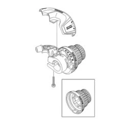 Commande De Vitesses Rotative 7 Vitesses Revoshift Shimano -Mon Univers Velo Magasin commande de vitesses rotative 7 vitesses revoshift shimano 2