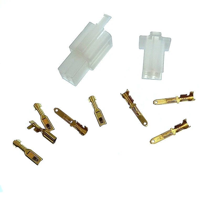 Connecteur Plastique 4 Fiches Male Et Femelle Avec Cosses 2 Connecteur Plastique 4 Fiches Male Et Femelle Avec Cosses – Image 2