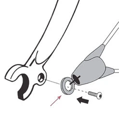 Connecteur Pour Sécurité ASR Sur Garde Boue Bluemels SKS 7 Connecteur Pour Sécurité ASR Sur Garde Boue Bluemels SKS -Mon Univers Velo Magasin connecteur pour securite asr sur garde boue bluemels sks 3