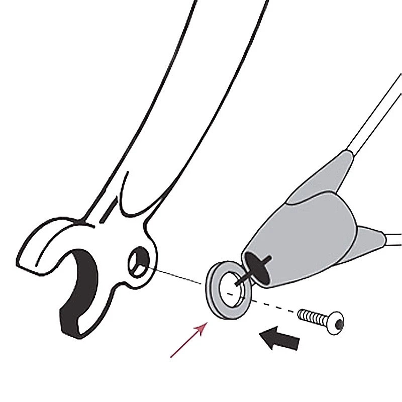 Connecteur Pour Sécurité ASR Sur Garde Boue Bluemels SKS 4 Connecteur Pour Sécurité ASR Sur Garde Boue Bluemels SKS – Image 4