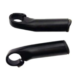 Cornes De Guidon De Vélo Noir Aluminium 110 Mm -Mon Univers Velo Magasin cornes de guidon de velo noir aluminium 110 mm 3